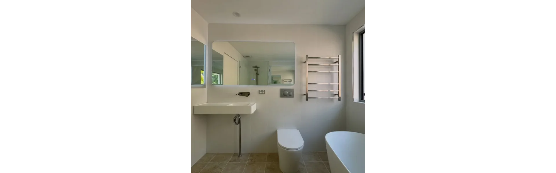 Bathroom renovation by Coastal Joinery