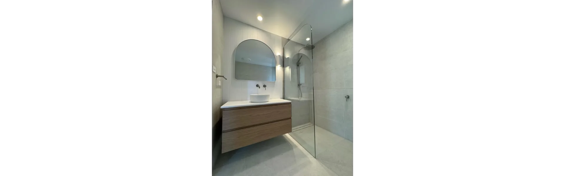 Bathroom renovation by Coastal Joinery