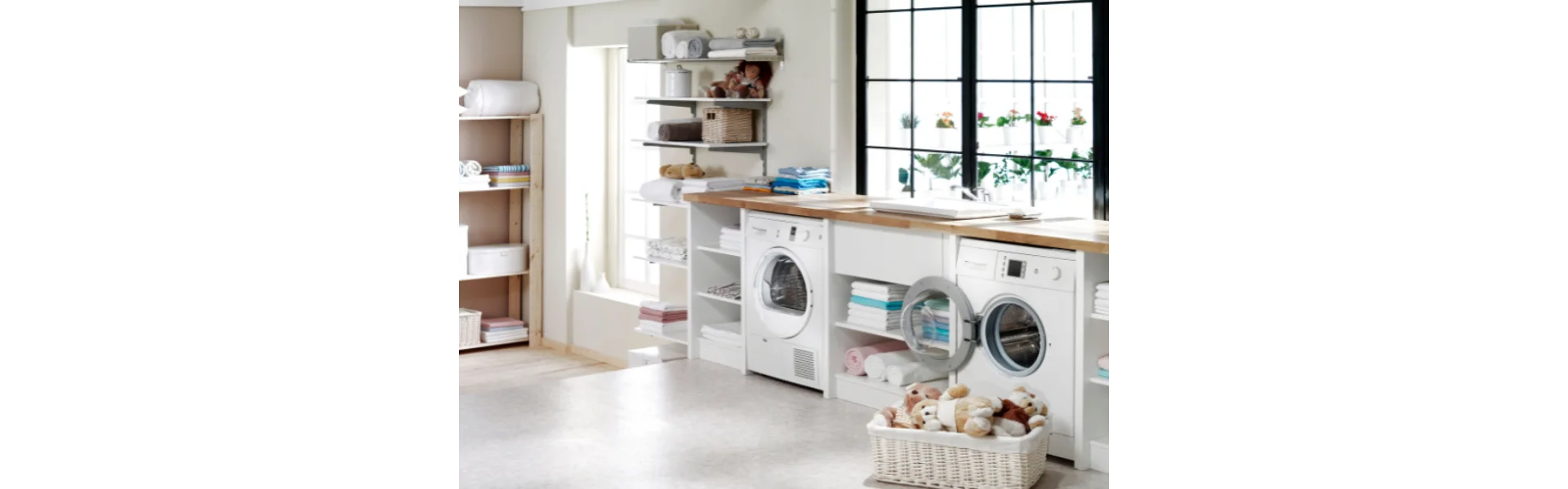 Laundries that make the daily jobs easier